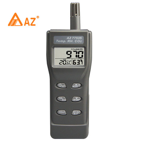 AZ77535手持式二氧化碳测试仪（带温湿度）